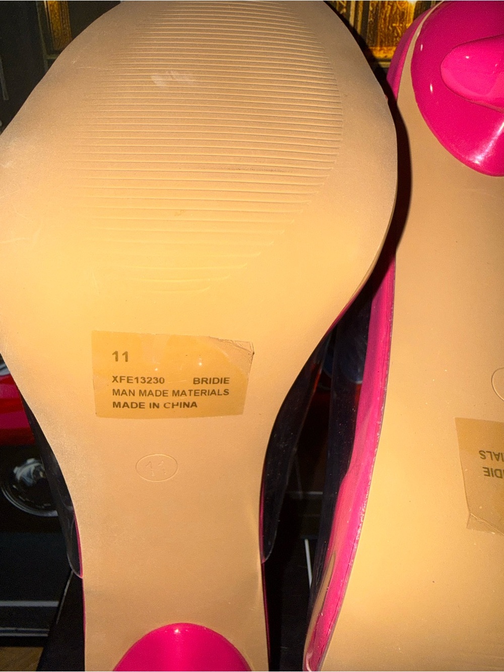 Cape Robbin Bridie Pink Sculptural Body Heel Mule Size 11 New - Picture 6 of 8
